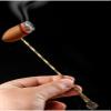 Adityo Brass Cigar Punch Cigar Pass Needle Portable Dredge Drilled Spiral Ventilation Needle Cigar Tool Punch (Color : K) view 2
