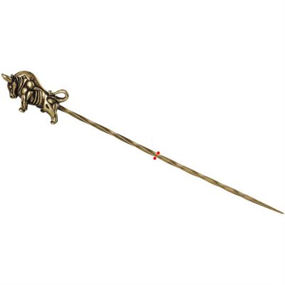 Adityo Brass Cigar Punch Cigar Pass Needle Portable Drilled Spiral Ventilation Needle Cigar Tool Punch (Color : H)