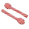 Candy Cane Peppermint Spoons 1 dozen (2 Packs of 6) | Edible Candy Cane Spoons BONUS Pung view 4