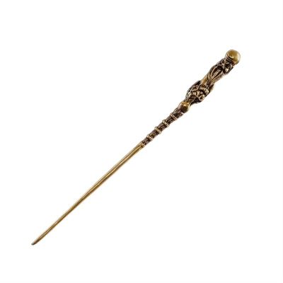 Adityo Brass Cigar Punch Cigar Pass Needle Portable Dredge Drilled Spiral Ventilation Needle Cigar Tool Punch (Color : D)