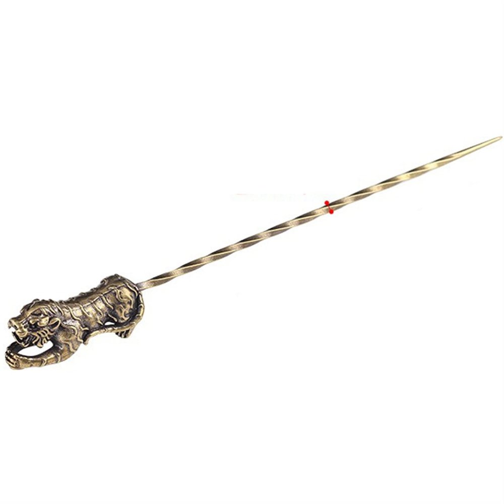 Adityo Brass Cigar Punch Cigar Pass Needle Portable Drilled Spiral Ventilation Needle Cigar Tool Punch (Color : C)