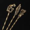 Adityo Brass Cigar Punch Cigar Pass Needle Portable Drilled Spiral Ventilation Needle Cigar Tool Punch (Color : B) view 3