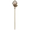 Adityo Brass Cigar Punch Cigar Pass Needle Portable Dredge Drilled Spiral Ventilation Needle Cigar Tool Punch (Color : H) view 1