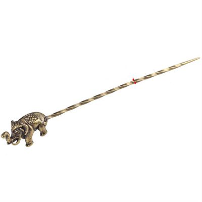 Adityo Brass Cigar Punch Cigar Pass Needle Portable Drilled Spiral Ventilation Needle Cigar Tool Punch (Color : D)