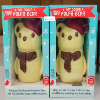 Trader Joe's Hot Cocoa Polar Bear 2.65oz 75g (Two Boxes)