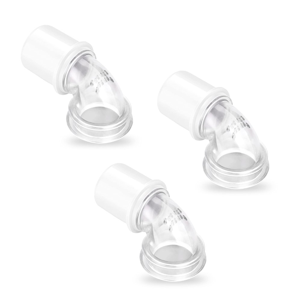 Roya Medical Replacement Elbow for DreamWear Mask, 3 Pack