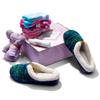 VERY PERI Luxury Curated Gift Box for Her  Gift Box for Her from The Heart  Women Pamper Gift Box for Special Occasions  Assorted Gift Box with Slippers Socks Body Lotion Towel & Message Gift Card view 1