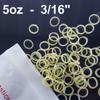 100x Orthodontic Rubber Bands Braces Stretch Elastic Oral Mouth Teeth 5oz 3/16" view 1
