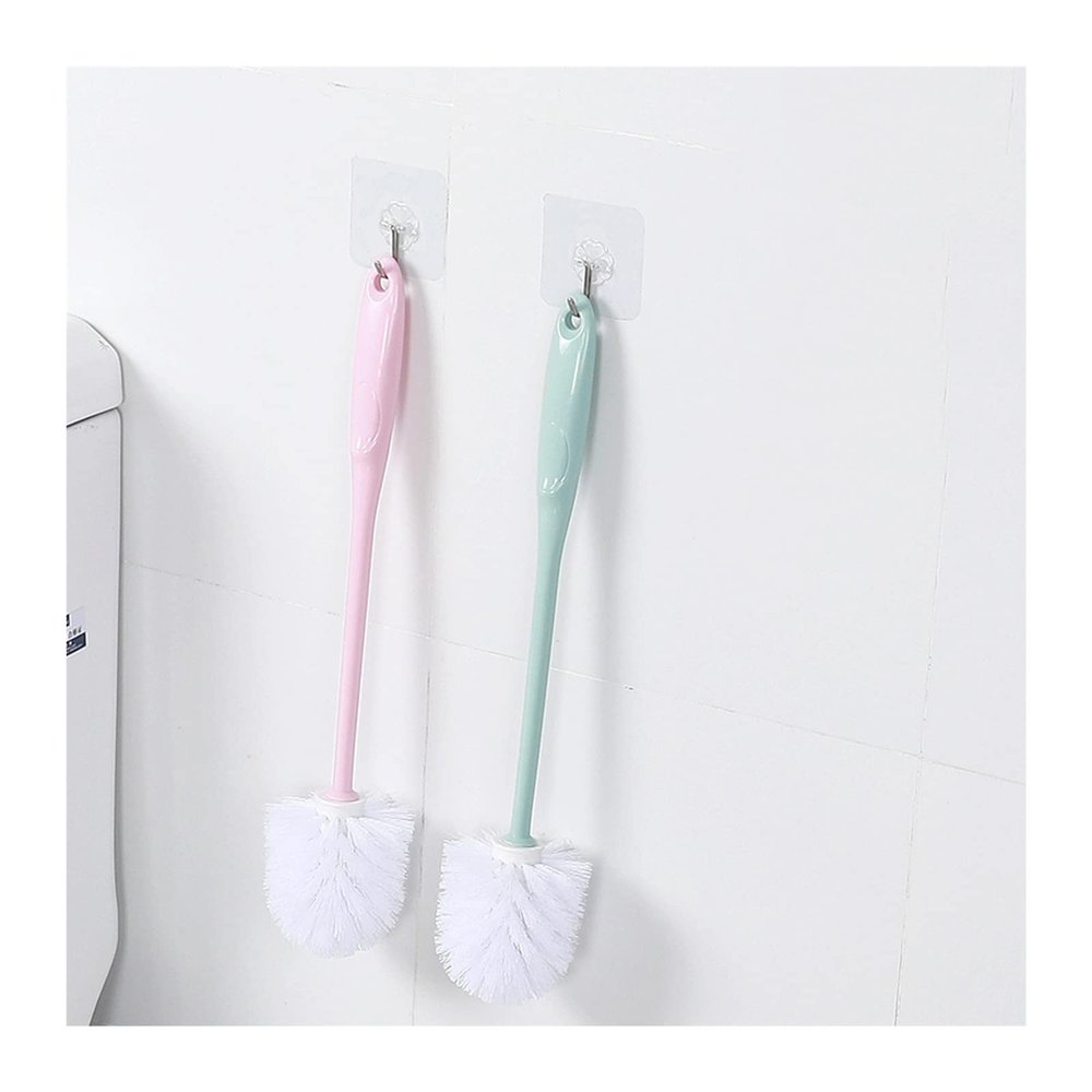 KIZQYN Toilet Brush Household Toilet Brush Wall No Dead Corner Toilet Brush Toilet Brush Toilet Cleaning Set Toilet Cleaning Brush Toilet Brush Toilet Cleaner Brush (Color : 1)