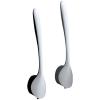 KIZQYN Toilet Brush Toilet Brush Toilet Wash Set Toilet Home Wall-Mounted Creative Cleaning Brush Silicone Brush Set with Protective Drain Cover Toilet Cleaner Brush (Color : Brass) view 3