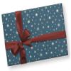 Beautiful Starry Winter Solstice Gift Wrap Thick Celestial Christmas Wrapping Paper Faux Foil Party Decoration (12 foot x 30 inch roll) view 3