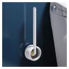 KIZQYN Toilet Brush Bathroom Household No Dead Corner Toilet Brush Toilet Brush Free Punch Wall Hanging Toilet Brush Silicone Toilet Brush Toilet Cleaner Brush (Color : Yellow) view 1