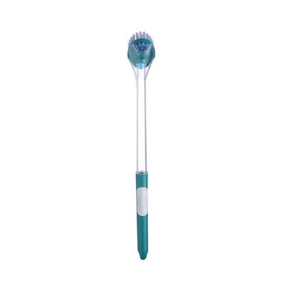 KIZQYN Toilet Brush Toilet Brush Household No Dead Angle Wall-Mounted Toilet Brush Toilet Cleaning Set Comes with Storage Cleaning Liquid Function Toilet Cleaner Brush