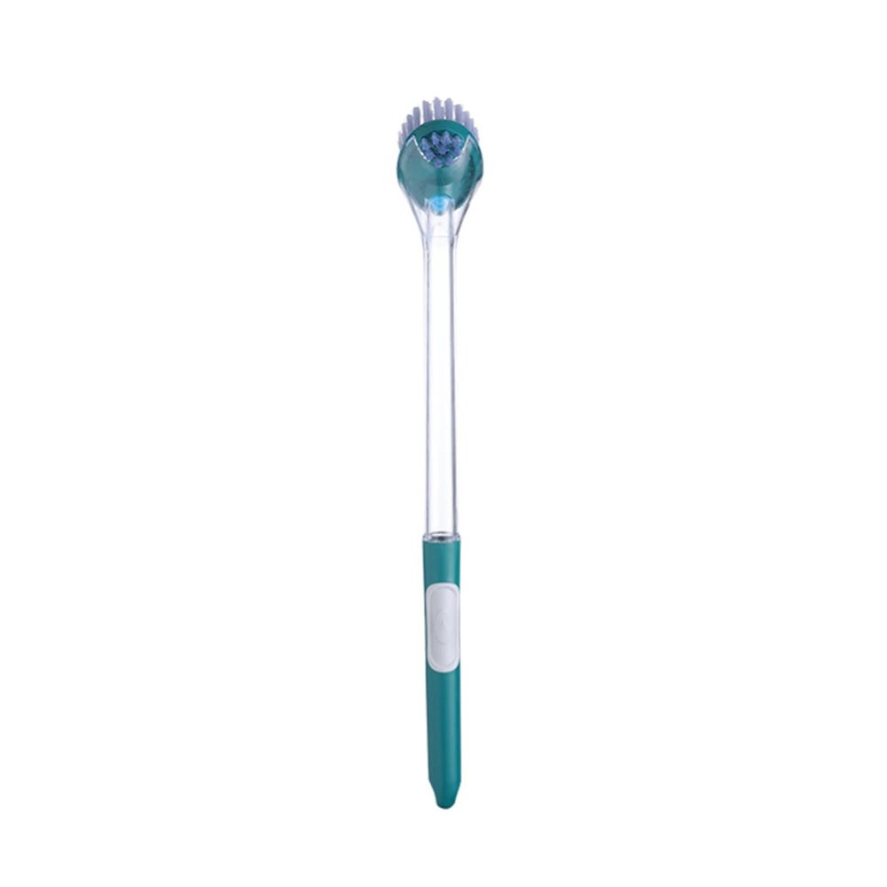 KIZQYN Toilet Brush Toilet Brush Household No Dead Angle Wall-Mounted Toilet Brush Toilet Cleaning Set Comes with Storage Cleaning Liquid Function Toilet Cleaner Brush