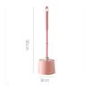 KIZQYN Toilet Brush 2pcs Household Toilet Brush Toilet Wash Toilet Brush Long Handle Cleaning Brush Set Plastic Toilet Brush Toilet Cleaner Brush (Color : D, Size : 1pc) view 2