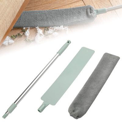 BRVO Gap Dust Cleaner Gap Cleaning Duster Reusable Retractable Dust Cleaner with Long Handle Microfiber Hand Duster Flexible Telescopic Dust Brush Cleaning Tool for Home Bedroom Kitchen from BRVO