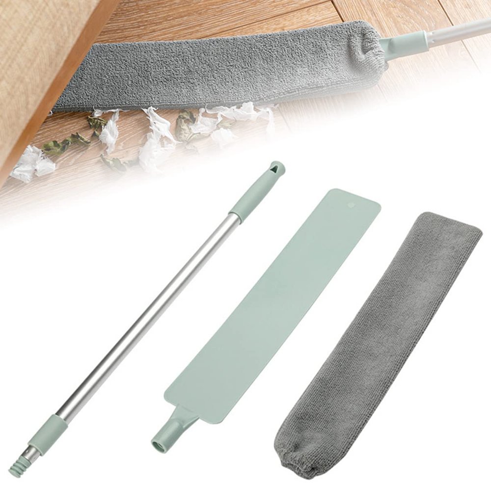 BRVO Gap Dust Cleaner Gap Cleaning Duster Reusable Retractable Dust Cleaner with Long Handle Microfiber Hand Duster Flexible Telescopic Dust Brush Cleaning Tool for Home Bedroom Kitchen from BRVO