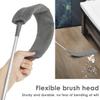 BRVO Gap Dust Cleaner Retractable Microfiber Gap Dust Brush Flexible Long Flat Gap Duster with Extendable Pole and Cloth Cover for Sofa Bed Furniture Bottom Ceiling Fan Blinds from BRVO view 2