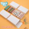 Cuyacili 24pcs Small Gift Boxes White Tiny Box DIY Paper Box Decorative Boxes Xmas White Cardboard Gift Boxes for Christmas, Holidays, Birthdays, Weddings, Crafts (3.15x1.97x0.6in) view 3