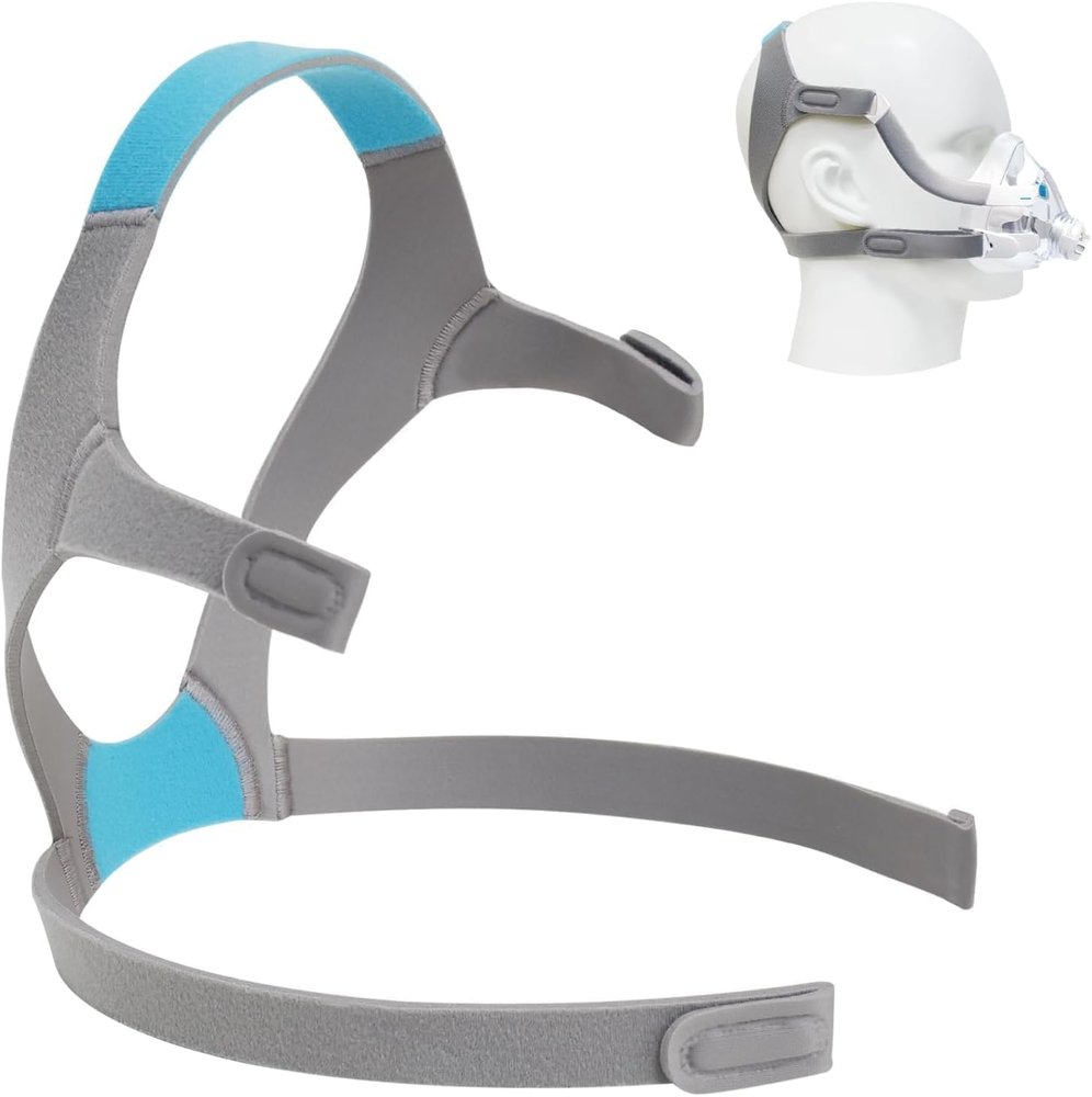 Headgear for AirFit F20/AirTouch F20, Soft Comfortable Unisex CPAP Replacement F20 Headgear Strap (Without Mask)