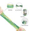 BAIYI HOPE Customized Stainless Steel Medical Alert ID Bracelet for Women and Men, Personalized Nylon Braided Stretch Medical Emergency Identification Bracelet for Seniors 6-8" Adjustable view 4
