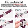 BAIYI HOPE Custom Stainless Steel Medical Alert ID Bracelet Adjustable Nylon Braided Stretch Medical Emergency Identification Bracelets Wristband for Women &Men 6-8in view 3