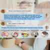 BAIYI HOPE Custom Stainless Steel Medical Alert ID Bracelet Adjustable Nylon Braided Stretch Medical Emergency Identification Bracelets Wristband for Women &Men 6-8in view 4