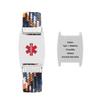 BAIYI HOPE Custom Engraved Medical Alert ID Bracelet for Women Personalized Braided Elastic Medic Health Alarm Wristbands Engraving Stainless Steel Medical ID Bracelets for Men view 1
