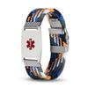 BAIYI HOPE Custom Engraved Medical Alert ID Bracelet for Women Personalized Braided Elastic Medic Health Alarm Wristbands Engraving Stainless Steel Medical ID Bracelets for Men view 2