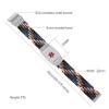 BAIYI HOPE Custom Engraved Medical Alert ID Bracelet for Women Personalized Braided Elastic Medic Health Alarm Wristbands Engraving Stainless Steel Medical ID Bracelets for Men view 3