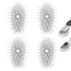 Brush Refills for OXO Dish Brush - 4 Pack Dish Brush Cleaning Soap Dispensing Head Replacement for Scrubber(Grey) view 1