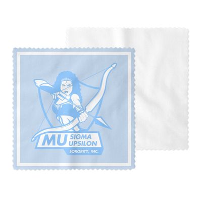 Mu Sigma Upsilon Eyeglass Cleaner & Microfiber Cleaning Cloth (Mu Sigma Upsilon - 8)
