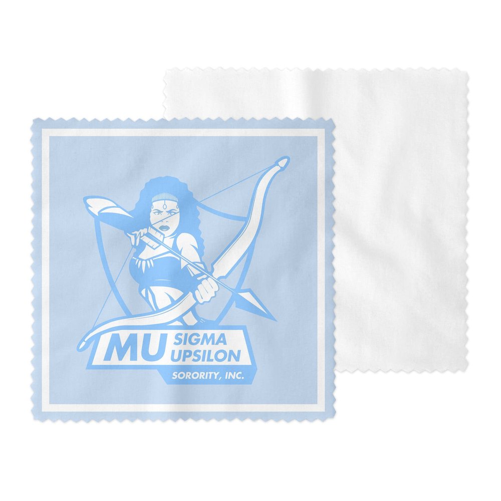 Mu Sigma Upsilon Eyeglass Cleaner & Microfiber Cleaning Cloth (Mu Sigma Upsilon - 8)