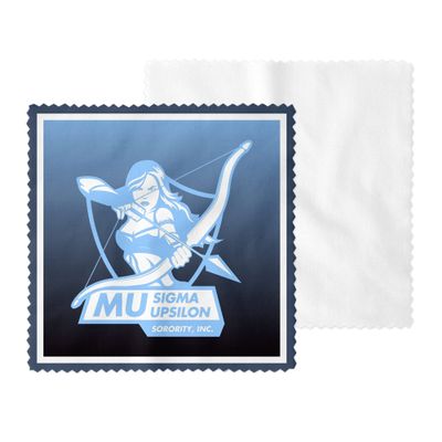 Mu Sigma Upsilon Eyeglass Cleaner & Microfiber Cleaning Cloth (Mu Sigma Upsilon - 10)