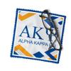 Alpha Kappa Psi Fraternity Eyeglass Cleaner & Microfiber Cleaning Cloth (Alpha Kappa Psi 4) view 2