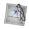Alpha Kappa Psi Fraternity Eyeglass Cleaner & Microfiber Cleaning Cloth (Alpha Kappa Psi 1) view 2