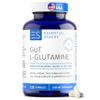 Essential Stacks Gut L-Glutamine Capsules 1000mg (Made in USA) - Gluten, Dairy & Soy Free, Non-GMO L Glutamine for Gut Health - 60 Serves (120 Caps) view 1