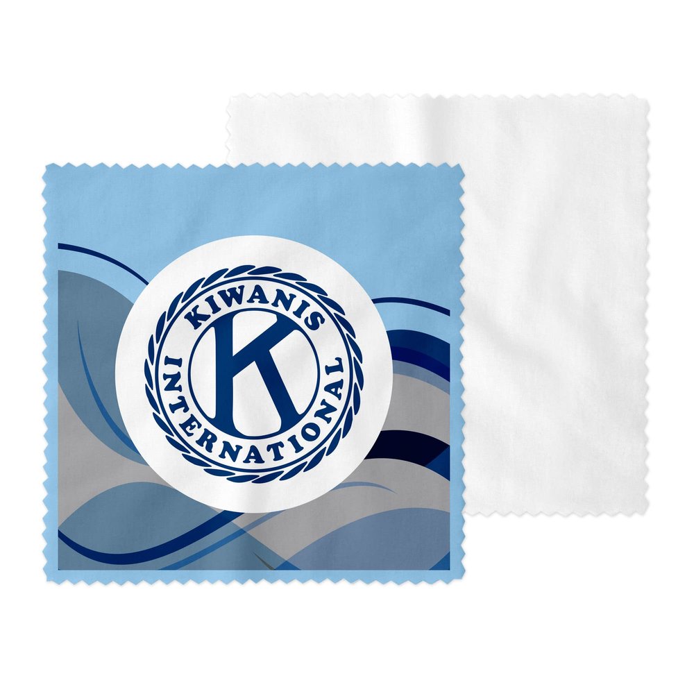 greeklife.store Kiwanis Eyeglass Cleaner & Microfiber Cleaning Cloth (Kiwanis #12)