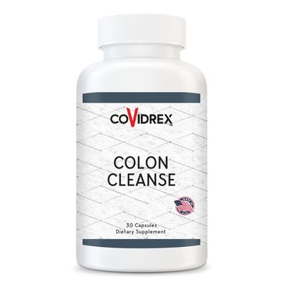 COVIDrex Colon Cleanse- 60 CAPSULAS - SUPLEMENT for Digestive System