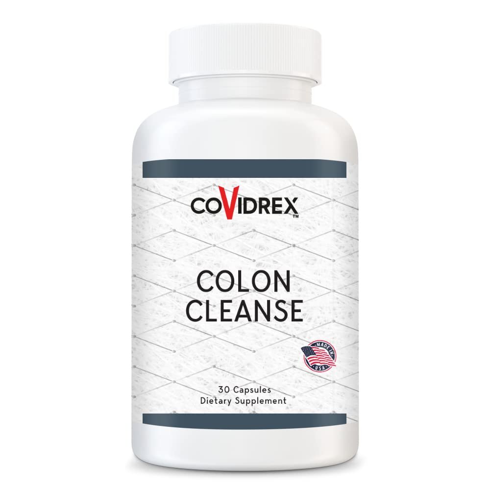 COVIDrex Colon Cleanse- 60 CAPSULAS - SUPLEMENT for Digestive System