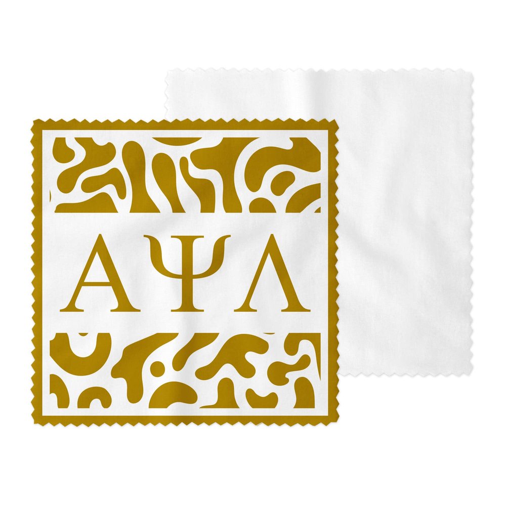 Alpha Psi Lambda Eyeglass Cleaner & Microfiber Cleaning Cloth (Alpha Psi Lambda 6)