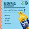 Wipala Energy Gel, Banana Coconut, 12 Pack - Caffeine Free, Certified Vegan, Non GMO - Clean Energy For Endurance Exercise, Running & Performance view 2