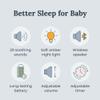 Yogasleep Hushh+ Portable White Noise Machine for Baby, 20 Soothing Natural Sounds, Amber Night Light, Wireless Charging & Speaker, Compact Size, Noise Canceling for Better Sleep & Nursery Must Have view 2