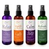 Aromatherapy Mist  Linen, Room & Pillow Spray, Set of 4 Natural Air Fresheners. Essential Oil Spray Variety Pack with Lavender, Chamomile, Eucalyptus, Peppermint & Citrus - Brookethorne Naturals view 1