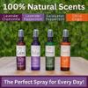 Aromatherapy Mist  Linen, Room & Pillow Spray, Set of 4 Natural Air Fresheners. Essential Oil Spray Variety Pack with Lavender, Chamomile, Eucalyptus, Peppermint & Citrus - Brookethorne Naturals view 3