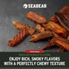 SeaBear Traditional Wild King Salmon Jerky 2-Pack Smoked Salmon Jerky, Wild-Caught Alaskan Salmon, High-Protein Snack, Cold Smoked & Ready to Eat, Classic Smokehouse Flavor, 2.5 oz Bag (Pack of 2) view 3
