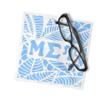 Mu Sigma Upsilon Eyeglass Cleaner & Microfiber Cleaning Cloth (Mu Sigma Upsilon - 9) view 2