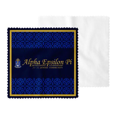 Alpha Epsilon Pi Eyeglass Cleaner & Microfiber Cleaning Cloth (Alpha Epsilon Pi - 8)