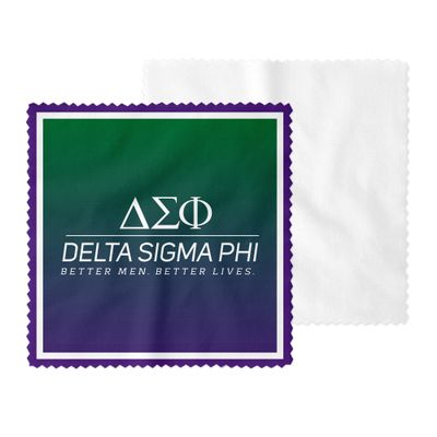 Delta Sigma Phi Eyeglass Cleaner & Microfiber Cleaning Cloth (Delta Sigma Phi - 10)