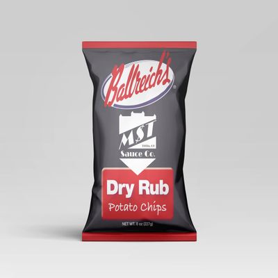 Ballreich Snack Food Company MST (Madison Street Tavern) Dry Rub Potato Chips 8oz
